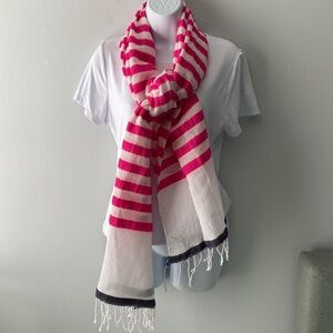NWOT World Market Striped Scarf